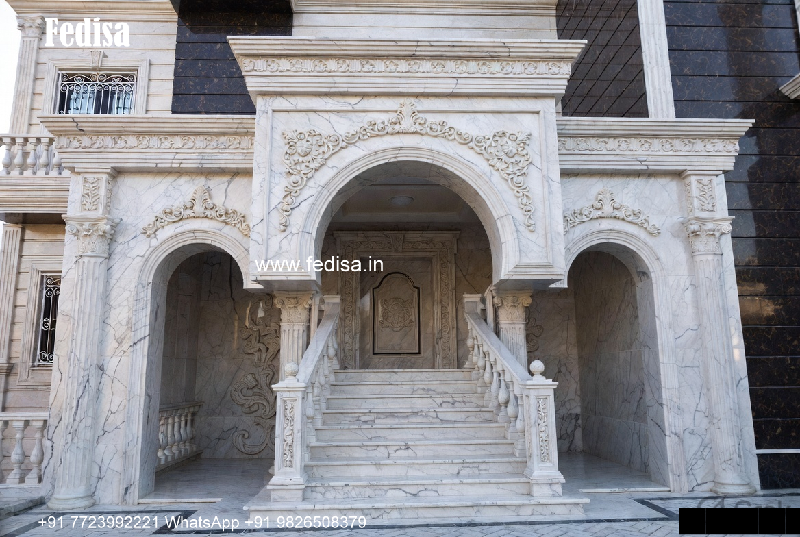 Classic Home Exterior Design Two Storey House Design With Floor Plan No-1713