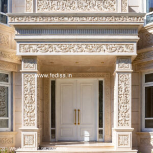 Marble Flooring Villa Design 5 Cent House Plan No-1731