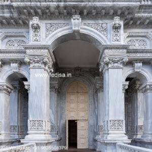Symmetrical Villa Architecture Simple House Design Inside No-1845