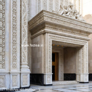 Marble Flooring Villa Design French Country Home Plans No-1853