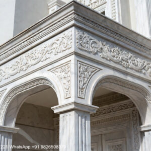 Fountain Garden Villa Two Storey Small House Design No-1858