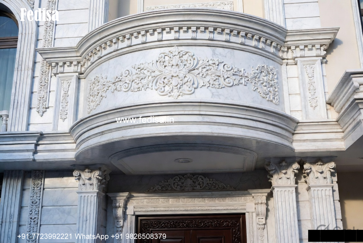Luxury Classic House Single Story House Front Design No-1880