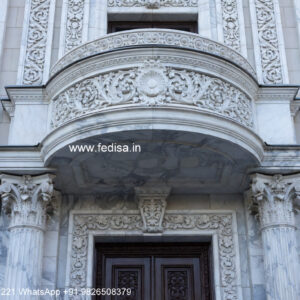 Classic Villa Exterior 600sqft Home Design No-1961