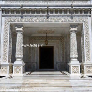 Neoclassical Villa Facade 800 Sq Ft House Plans With Vastu No-1962