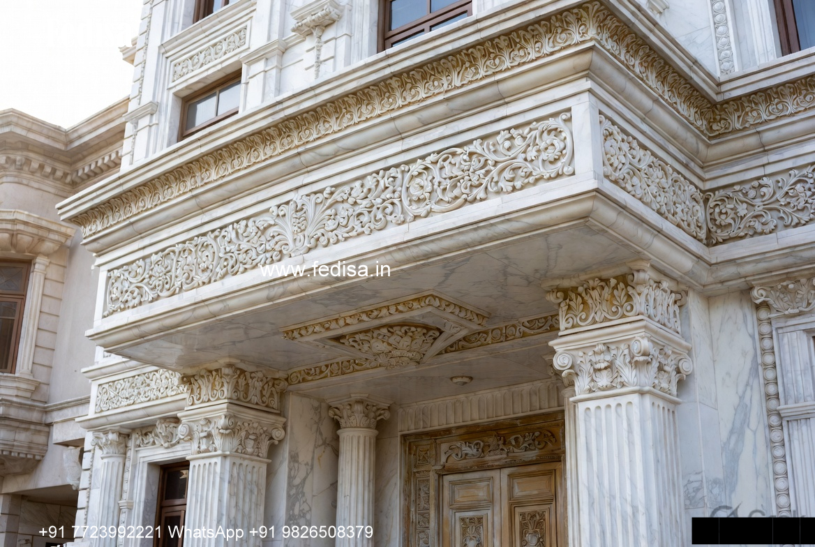 Grand Entrance Villa Design 4 Lakh House Plan No-1963