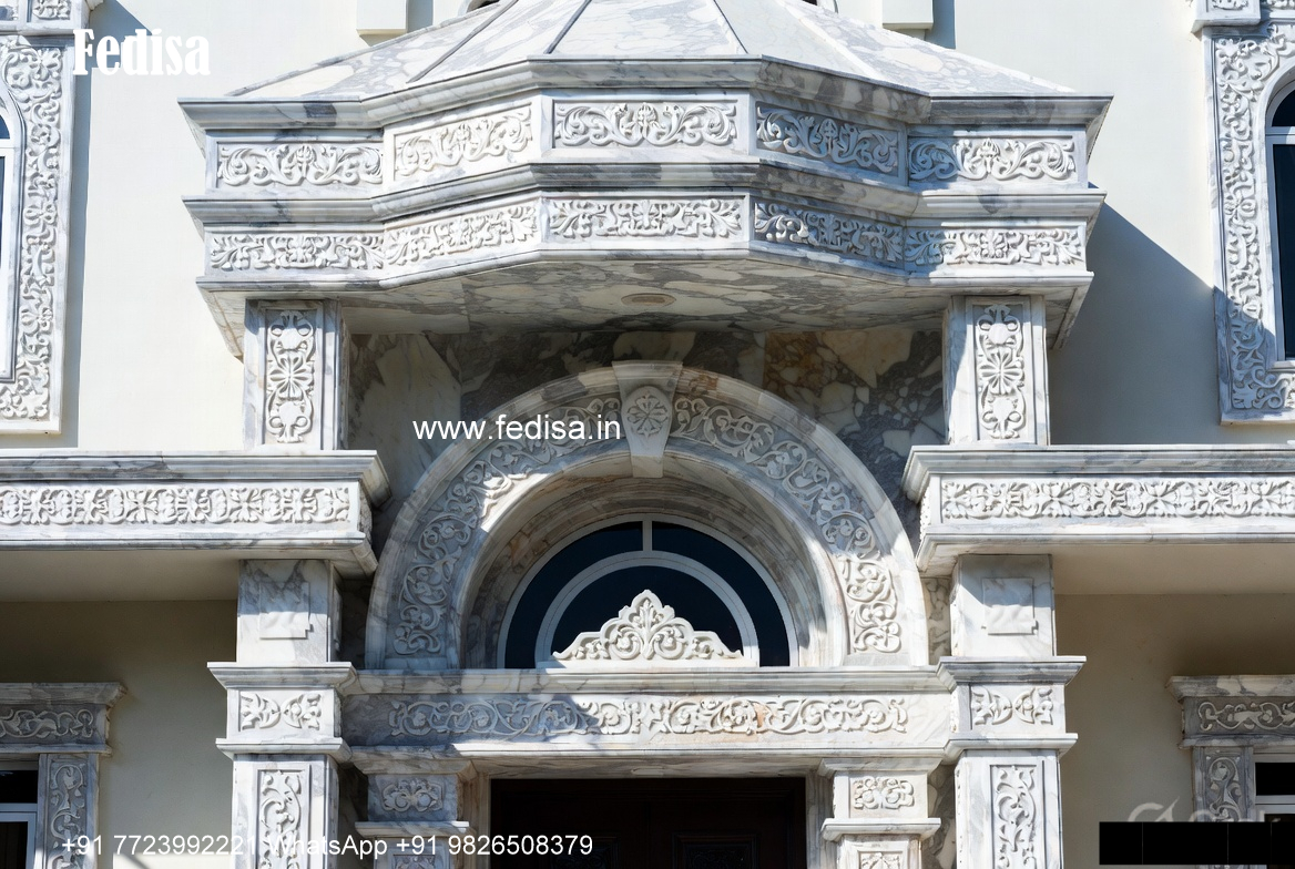 Traditional Villa Architecture Three Story House Plans No-2077