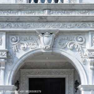 Grand Entrance Villa Design 6 Bedroom House Plans Indian Style No-2085