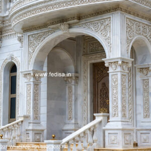 Symmetrical Villa Architecture 2 Floor Home Design No-2089