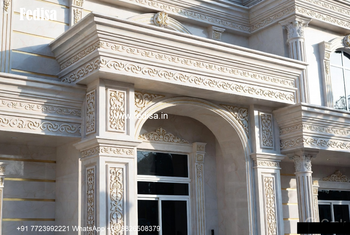 House With Columns Exterior Small Wooden House Design No-2134