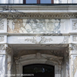 Marble Flooring Villa Design 1200 Square Foot House No-2219