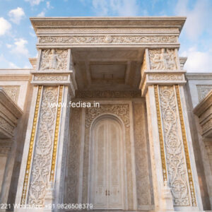 Classic Villa Front Elevation Design Model House Design No-2234