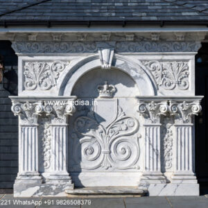 Traditional House Facade 3000 Square Feet House No-2290