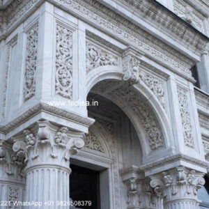 Classic Villa Exterior 1500 Square Feet House Design No-2327