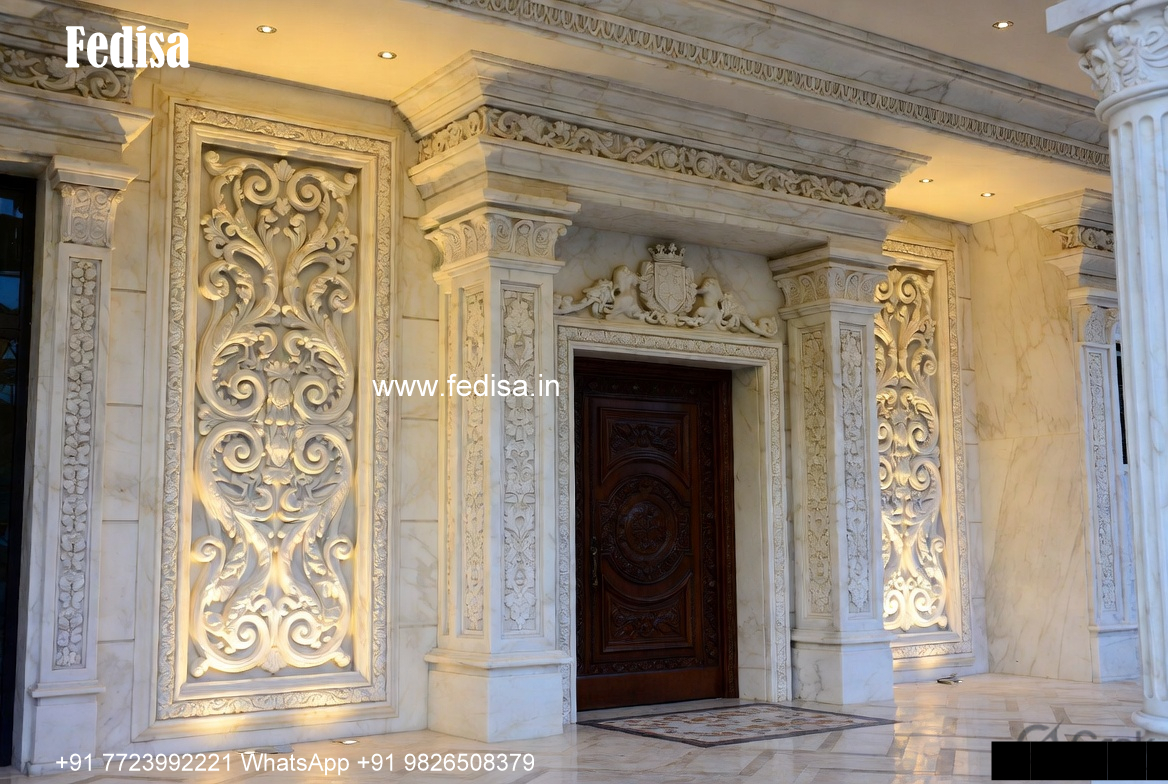 Elegant Classic Villa Interior Ideas Free 4 Bedroom House Plans No-2354