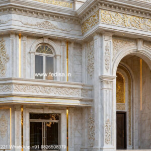 Royal Bedroom Design Villa 600 Square Feet House Design No-2460