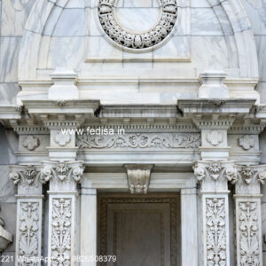 Marble Flooring Villa Design 2000 Square Feet House Design No-2463