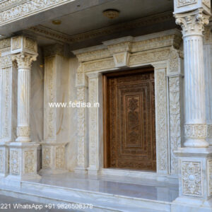 Classic Villa Front Elevation Design 4 Floor House No-2478