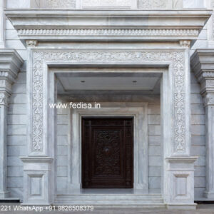Classic Villa Exterior House Design For Village No-2571