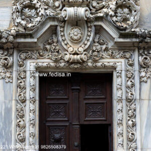 Neoclassical Villa Facade 40 Square Meters House No-2572