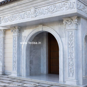 Classic Home Exterior Simple Bungalow House Design No-2655