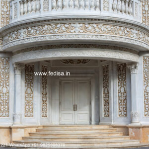 Neoclassical Villa Facade 250 Square Meter House No-2694