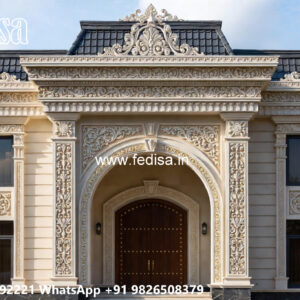 Classic House Design With Garden 3 Story Modern House No-2768