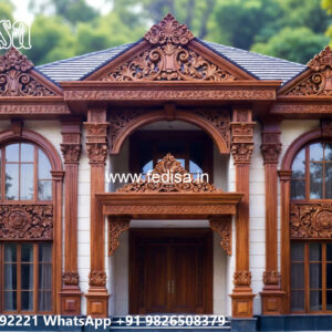 Classic Home Exterior 3d House Plan Design No-2777