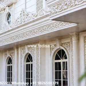 Traditional House Facade U Shaped House With Courtyard No-2778