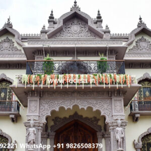 Neoclassical Villa Facade 40 By 60 House Plan No-2816