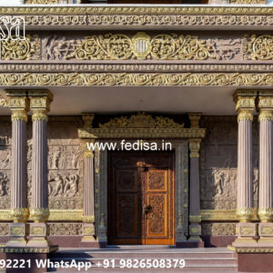 Grand Entrance Villa Design 40×50 House Plans East Facing No-2817