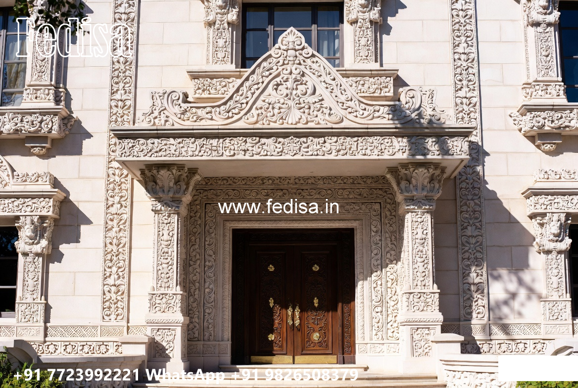 Classic Home Front Elevation Design Simple House Layout No-2924