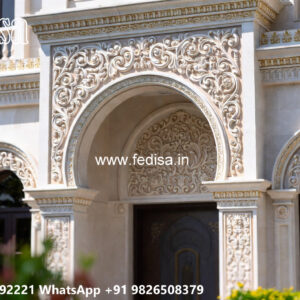 Grand Entrance Villa Design Compact House Plans No-2939