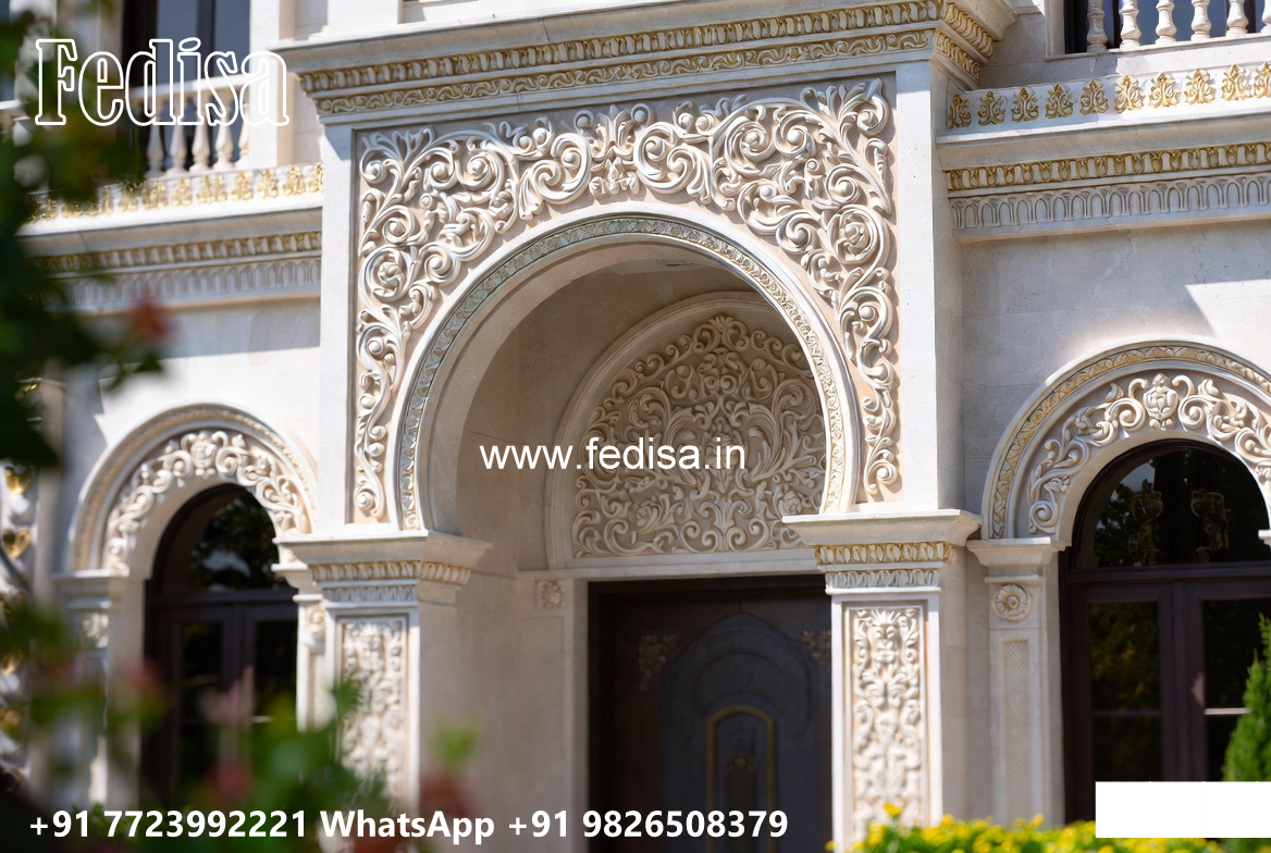 Grand Entrance Villa Design Compact House Plans No-2939