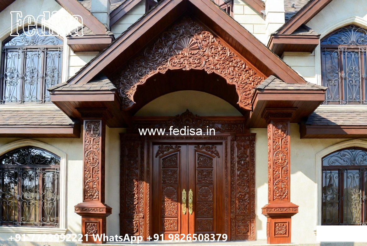 Classic Villa Garden Design 3500 Square Feet House No-2953