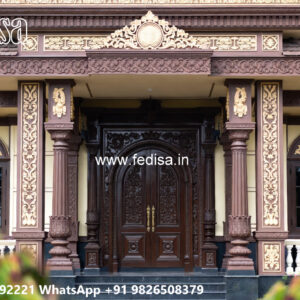 Classic House Front Elevation Design Minimalist Farmhouse Plans No-3008