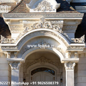 Traditional House Design With Modern Touch 1 Bhk House Front Design No-3011