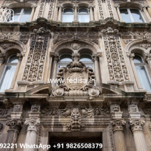 Neoclassical Villa Facade Single Story Homes Near Me No-3060
