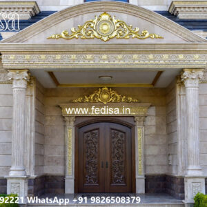 Brick Classic Home One Bedroom Flat Plan No-3149