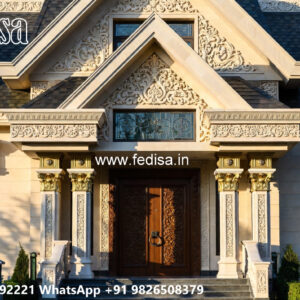 Symmetrical Villa Architecture 6 Bedroom Villa No-3309