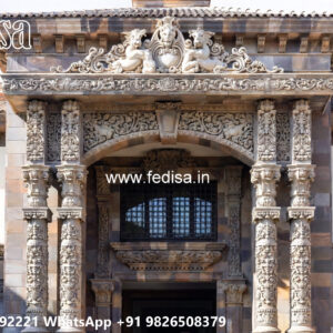 Classic Villa Front Elevation Design Luxury Pool And Deck Villa No-3332