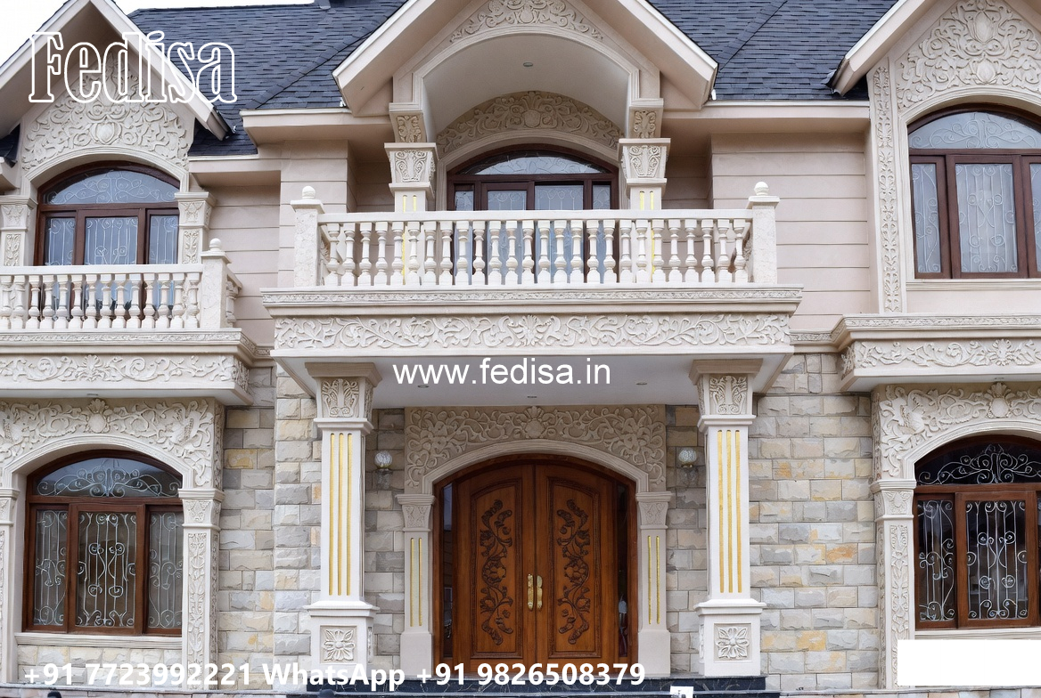Stone Exterior Classic Home Bello Blu Luxury Villa No-3356