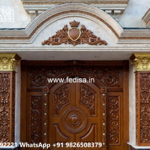 Stone Finish Home Exterior Luxury Modern Villas No-3394