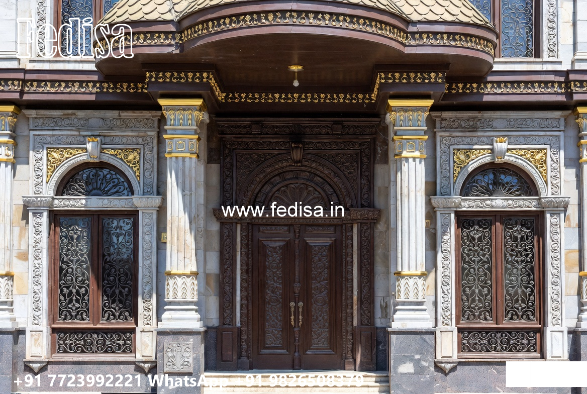 Classic House Design White Paje No-3463