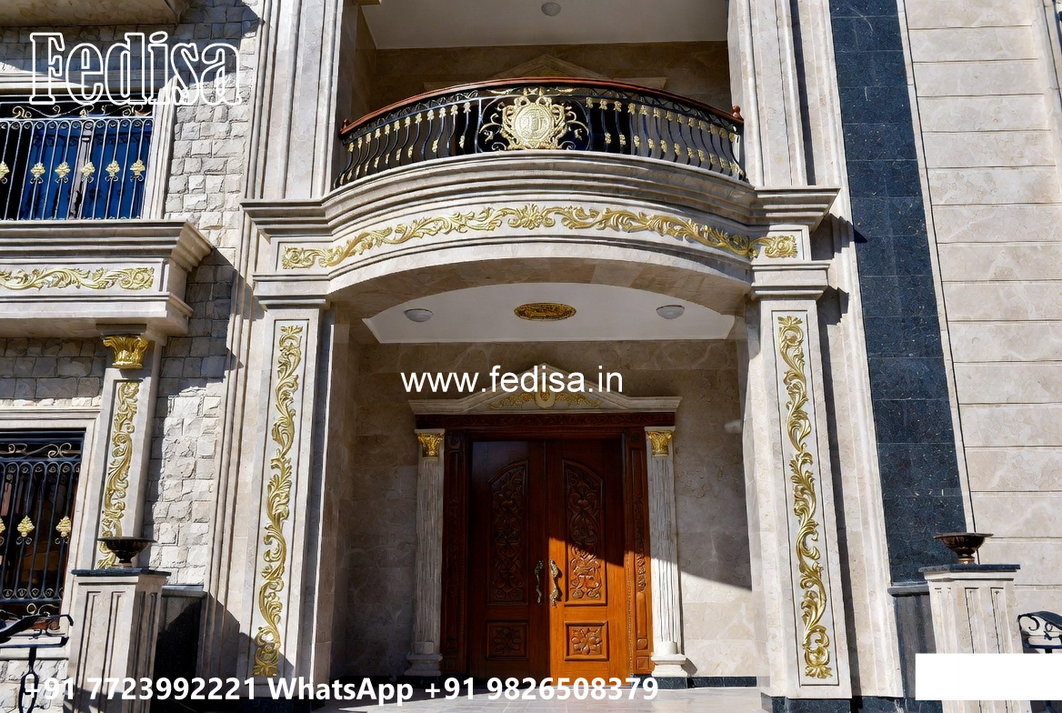 Traditional House Facade Home Color Outside No-3510
