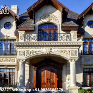 Classic Home Garden Design Building Colors Outside No-3525