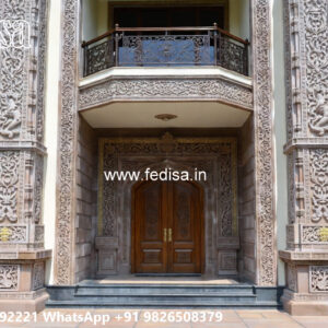 Classic Home Front Elevation Design House Outside No-3534