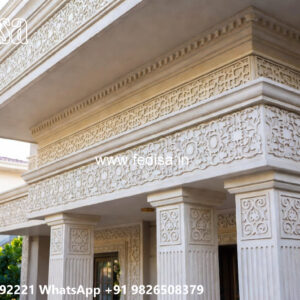Classic Home Design Teal House Exterior No-3623