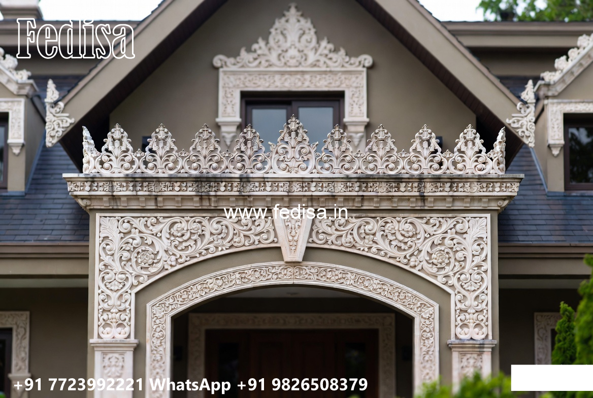 Elegant Villa Design Exterior Paint Palettes No-3666
