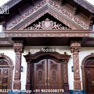 Traditional Interior Decor Villa Painting Front Of House No-3679