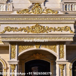Villa Courtyard Design Houses Painted Gray No-3687